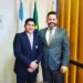 Em Brasília, Alan Rick recebe prefeito do Bujari para tratar da liberação de recursos para o município