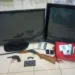 Ação conjunta da Polícia Militar resulta na recuperação de caminhonetes e na apreensão de armas de fogo no Palheiral
