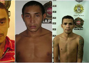 Presos cumprem pena por trafico de drogas e homicídios (Foto Divulgação Iapen-AC)