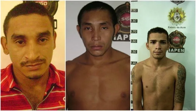 Presos cumprem pena por trafico de drogas e homicídios (Foto Divulgação Iapen-AC)