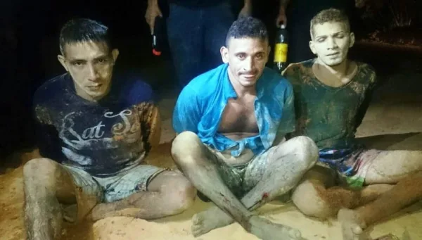 Polícia recaptura na BR-364 trio de foragidos do presídio de Tarauacá