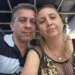 Marcio Brito e a esposa Claudineia Borges , pais da estudante