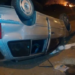 Quadrilha faz família refém, foge no carro das vítimas e capota veículo em avenida de Rio Branco