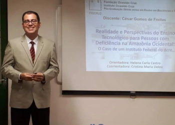 Inclusão de alunos com deficiência é tema de pesquisa de professor do Ifac