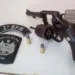 Após acompanhamento, Policiais militares apreendem arma de fogo com dupla no bairro Cidade Nova