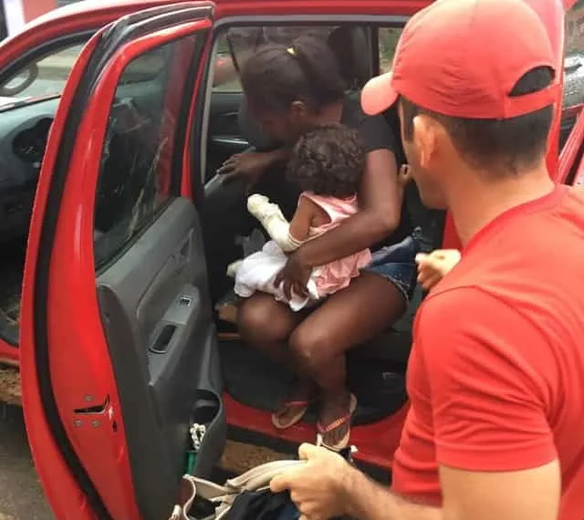 Bebê de 1 ano e 4 meses foi encaminhada ao Hospital Geral de Sena (Foto /Divulgação)