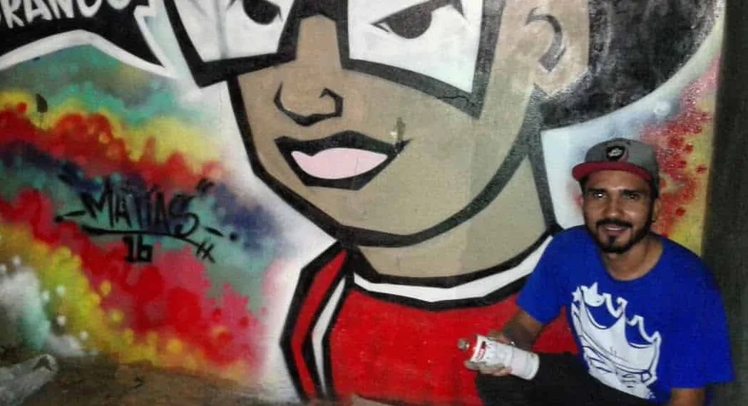 Selecionado para encontro internacional de grafiteiros, acreano busca patrocínio