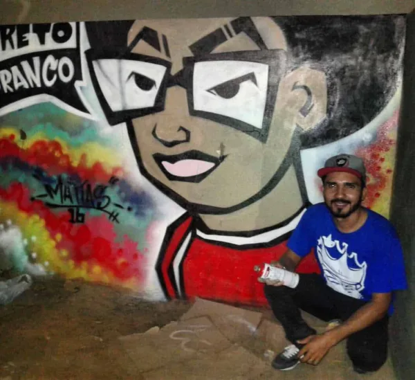 Selecionado para encontro internacional de grafiteiros, acreano busca patrocínio