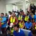 Contrários ao projeto de lei que regulamenta o Uber, taxistas e mototaxistas protestam na Câmara