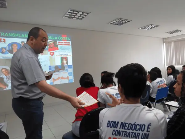 Campanha de doação de medula óssea mobiliza alunos do Senac