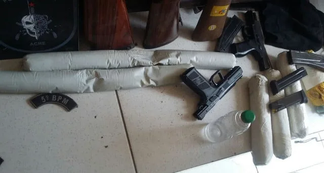 Explosivos já estavam prontos para uso, segundo a polícia (Foto Aldo França Arquivo pessoal )