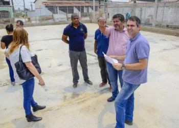 Prefeito Marcus Alexandre vistoria obras de reforma e ampliação de praças em Rio Branco
