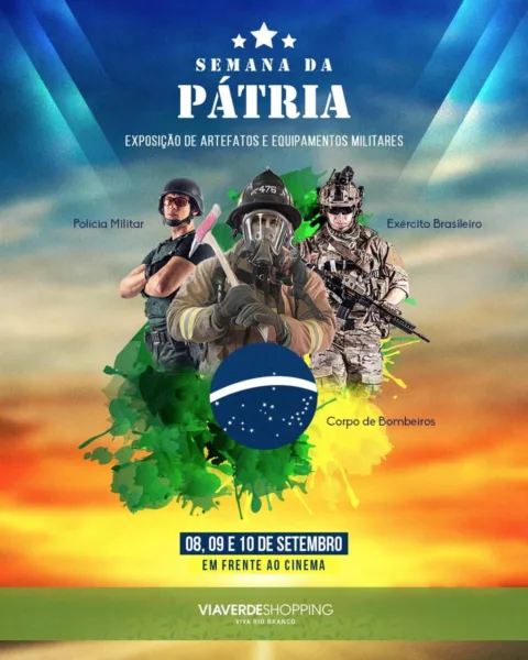 Via Verde Shopping recebe ‘Semana da Pátria’ neste final de semana