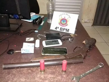 Polícia Militar apreende arma de fogo durante abordagem preventiva no Calafate