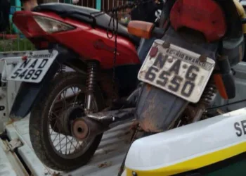 Polícia Militar recupera duas motocicletas e apreende espingarda no Recanto dos Buritis