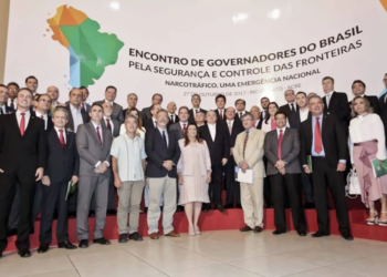 Governadores do Brasil se reúnem para debater segurança e controle das fronteiras