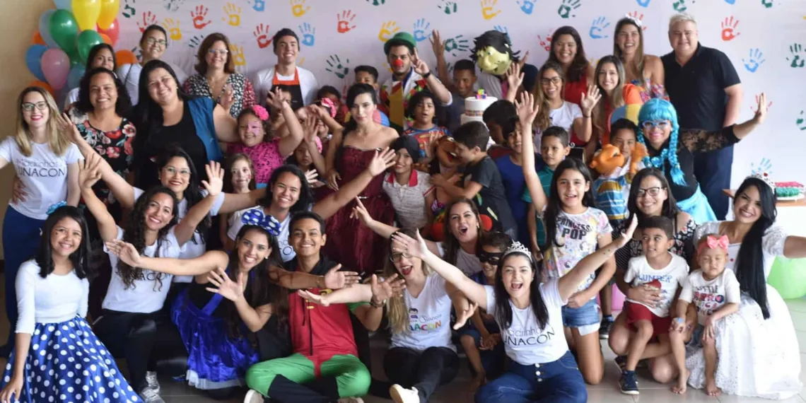 Um dia diferente para crianças que estão em tratamento contra o câncer