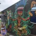 Com o apoio da prefeitura, grafiteiros entregam maior painel horizontal de arte urbana do Acre