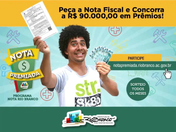 Nota Premiada: mais de 2 mil participantes concorrem ao primeiro sorteio