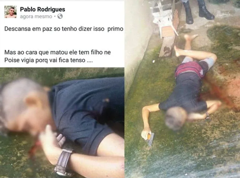 Primo de adolescente morto ao tentar assaltar PM ameaça família de policial