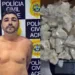 Traficante “Seninha” é preso pela Polícia Civil no Conjunto Esperança
