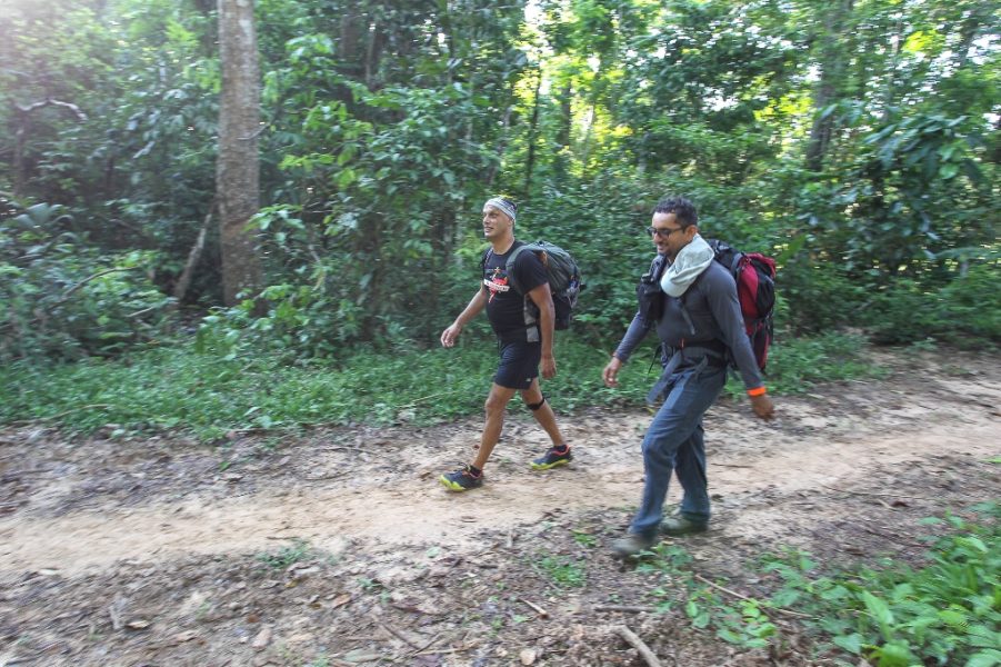 Paulo Alexandre fez a trilha para avaliar a possível realização de uma ultramaratona na região (Foto/ Kennedy Santos Secom)