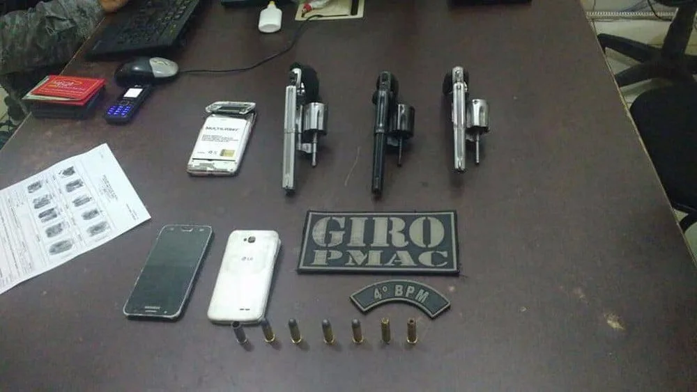 Bando é preso ao tentar jogar correntes em fiação para cortar energia elétrica de presídio em Rio Branco