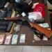 Polícia Militar frustra reunião criminosa e aprende arma de fogo e drogas