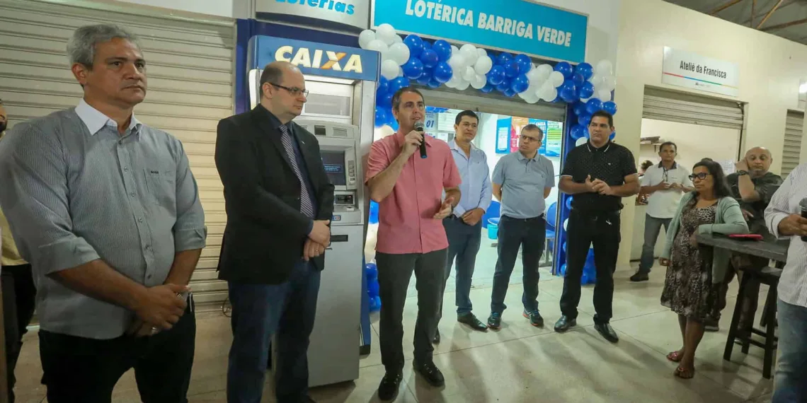 Mercado Municipal do Rui Lino ganha mini agência e lotérica da Caixa Econômica