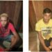 Richard Rodrigues, de 16 anos, (de camisa vermelha) e Lucas Dennedy Freire de Souza, de 20 anos, (camisa amarela) (Foto Divulgação/Polícia Civil)