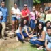Estudantes entregam cestas básicas para famílias carentes no bairro Eldorado