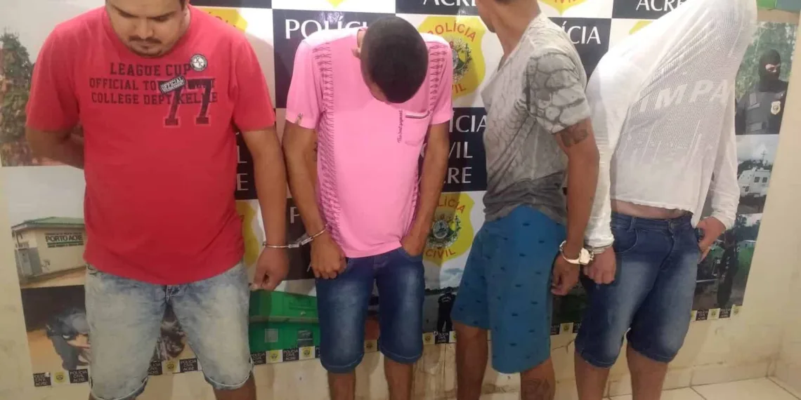 Polícia Civil cumpre mandado prende quatro em Rio Branco