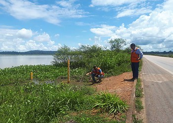 A Defesa Civil Estadual tem monitorado a situação da rodovia diariamente (Foto Maria Meirelles Secom)