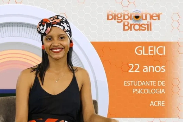 Gleiciane Damasceno é a primeira acreana a participar do Big Brother Brasil