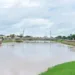 Rio Acre passa dos 12 metros e boxes já são instalados no Parque de Exposição