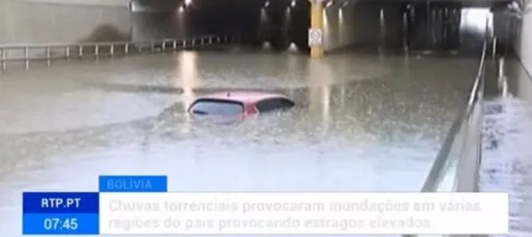 Apesar do volume de chuva na Bolívia, Rio Madeira está abaixo da cota de alerta