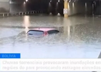 Apesar do volume de chuva na Bolívia, Rio Madeira está abaixo da cota de alerta