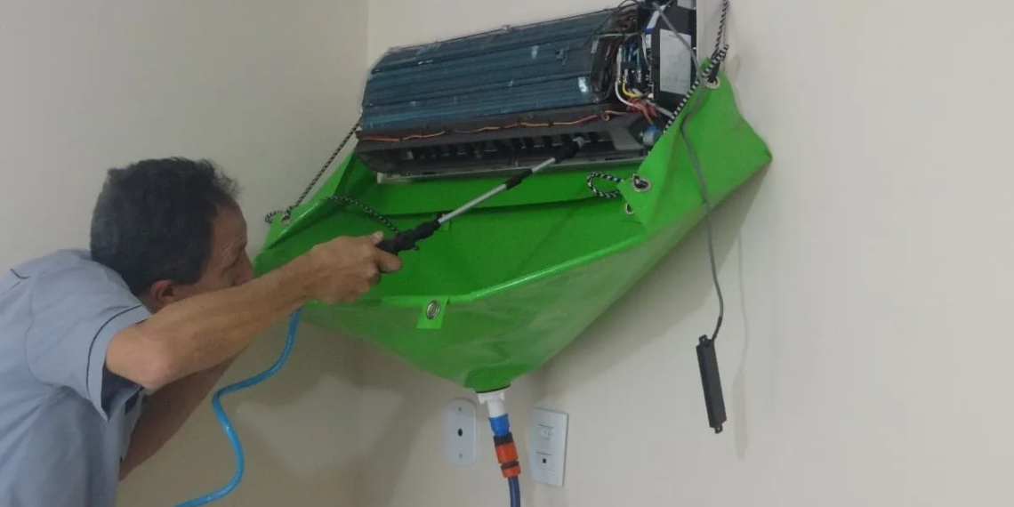 Empresas de limpeza de ar condicionado esperam aumento na demanda após lei entrar em vigor