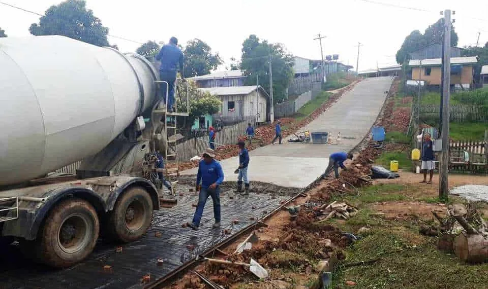 Governo avança com obras de saneamento integrado em Marechal Thaumaturgo