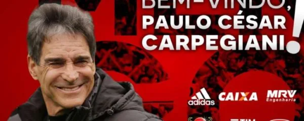 Paulo César Carpegiani é o novo técnico do Flamengo