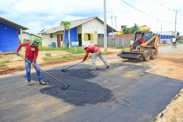 Prefeitura de Rio Branco e governo recuperam ruas na Cidade do Povo