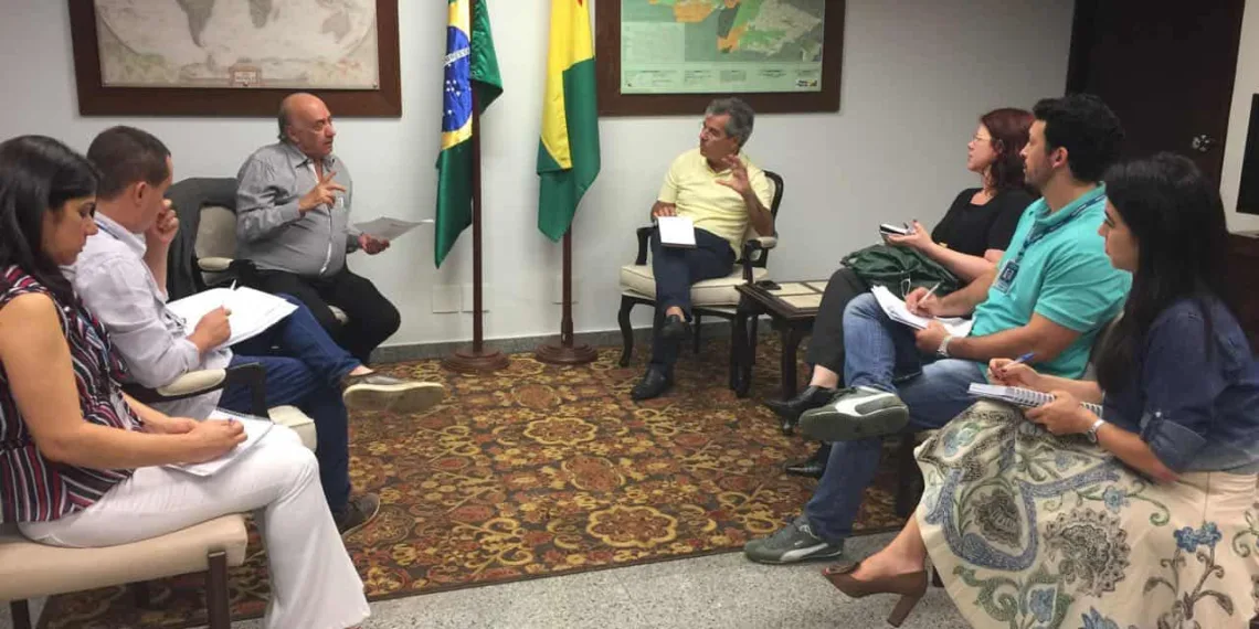 Jorge Viana discute preparativos para a 8º Fórum Mundial da Água