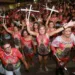 Bloco Sambase campeão do desfile( Foto Marcos Vicentti - ASCOM PMRB)