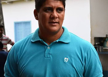 O presidente do time, Elison Azevedo.