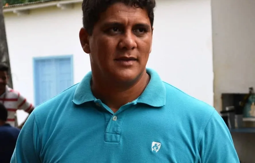 O presidente do time, Elison Azevedo.