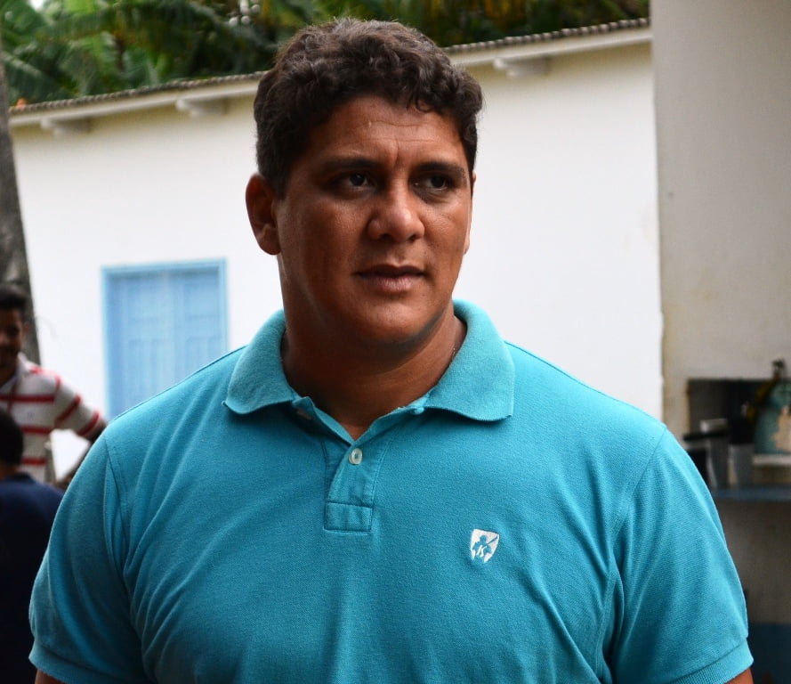 O presidente do time, Elison Azevedo.