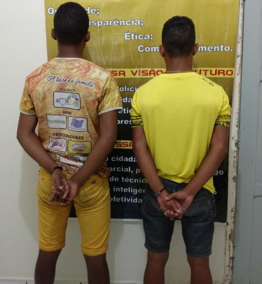 Menores foram apreendidos e confessaram o crimes (Foto Divulgação/ Polícia Civil)