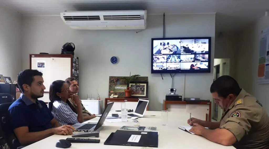 Videoconferência é promovida semanalmente (Foto /Maria Meirelles Secom Acre)