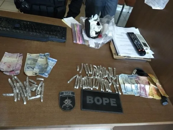 Em operação, Bope prende duas pessoas por tráfico de drogas em Senador Guiomard