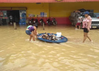 Bairros foram atingidos pela forte forte chuva que caiu em Rio Branco (Foto Alan Dinarte/ Arquivo pessoal )